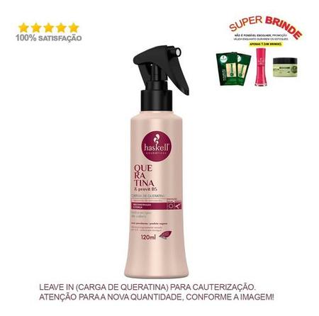 Imagem de Leave In Haskell Queratina 120ml Linha Nutritiva Haskell