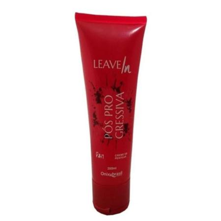 Imagem de Leave-in Pós Progressiva 250g Onixx Brasil Creme de Pentear