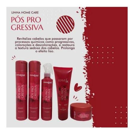 Imagem de Leave-in Pós Progressiva 250g Onixx Brasil Creme de Pentear