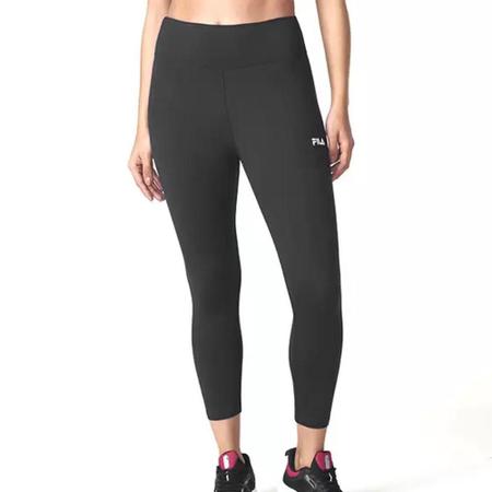 Legging Capri Fila Feminina Flat Life Ii Preto - Calça Legging