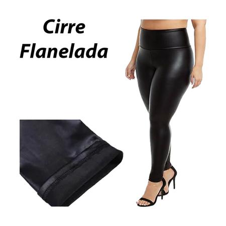 Legging Cirre Flanelada Cal a Leg Cirr Peluciada Frio Inverno