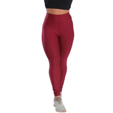 Lisisys Moda Calça Legging Fitness Cós Alto Suplex