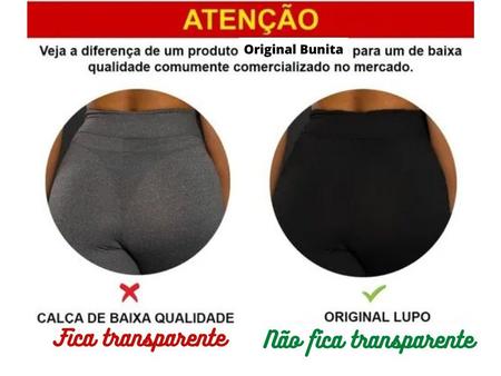 Legging Feminina Não fica transparente Poliamida Brasil - Bunita - Calça  Legging - Magazine Luiza
