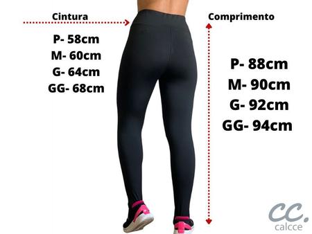 Legging Com Estampa Transparente