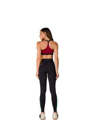 Imagem de Legging Feminina Poliamida Fitness com detalhes na perna Arrazantty