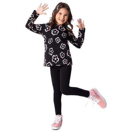 Legging Infantil Básica Peluciada Elian