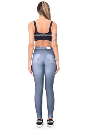 Legging jeans cheap fake labellamafia