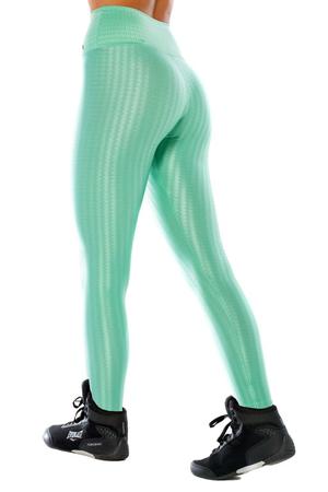 Legging Academia Feminina Cintura Alta Preta Azul e Verde -  MandatoryMandatory