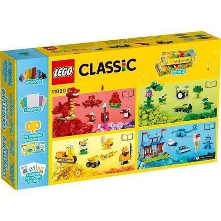 LEGO - Jogo de construção LEGO Classic Tijolos aos Montes, carro, casa,  papagaio, flores e mais, 11030, LEGO OUTRAS LINHAS