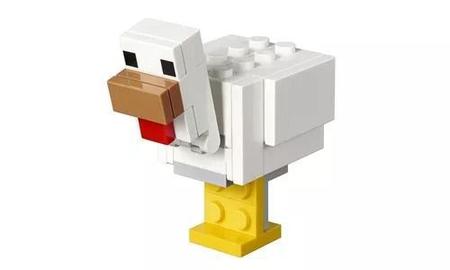 Imagem de Lego 21149 Minecraft  - Bigfig - Alex Gigante E Galinha  - 160 peças