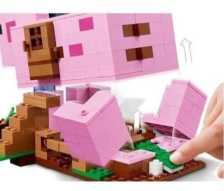 A Casa do Porco Lego Minecraft - Fátima Criança