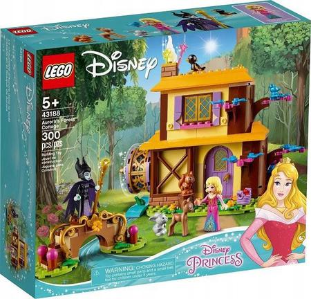 Imagem de Lego 43188  Disney Princesas - Casa Da Floresta De Aurora - 300 peças