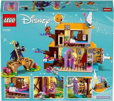 Imagem de Lego 43188  Disney Princesas - Casa Da Floresta De Aurora - 300 peças