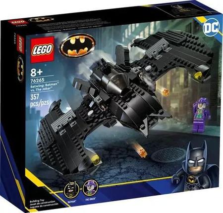 Imagem de Lego 76265 DC Batman - Batwing:  Jato Batman Vs Coringa - 357 peças