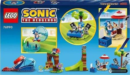 Lego Sonic The Hedgehog Desafio da Esfera de Velocidade do Sonic 76990 -  292 Peças - Brinquedos de Montar e Desmontar - Magazine Luiza