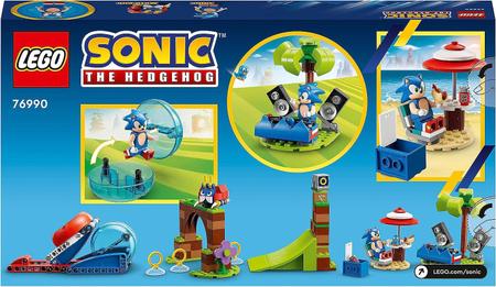 LEGO 76990 Sonic the Hedgehog Sonic's Speed Sphere Challenge Set, jogo