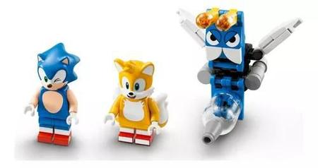 Lego Sonic 76991 - Oficina do Tails e Avião Tornado - Brinquedos de Montar  e Desmontar - Magazine Luiza