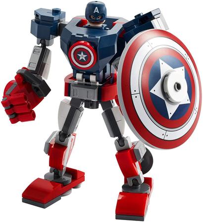 Imagem de Lego Avengers Armadura Robô do Capitão América - Lego 76168