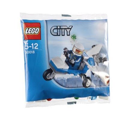 Imagem de LEGO Avião de Polícia Mini Figura 30018 (Embrulhado)