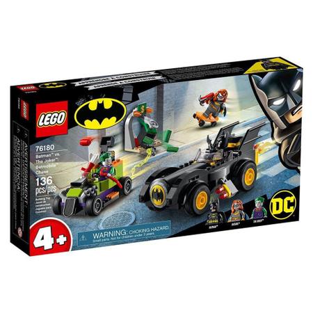 LEGO Batman vs. Coringa - Perseguição de Batmóvel - 76180 - Brinquedos de  Montar e Desmontar - Magazine Luiza