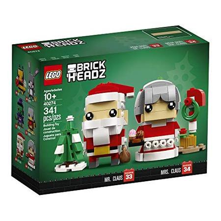 Mr and mrs claus lego sales
