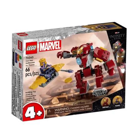 Imagem de Lego Caça Hulk Do Homem De Ferro Vs Thanos 66 Peças 76263