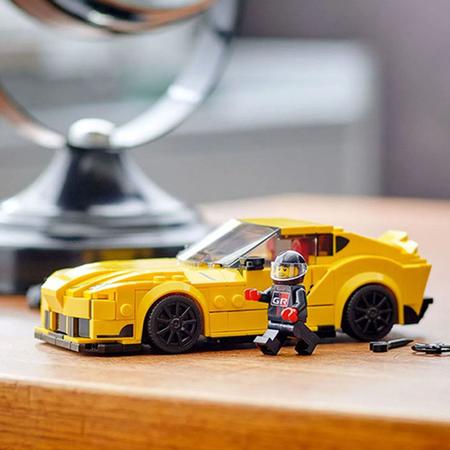 Lego Carro Corrida Toyota Gr Supra Speed Champions 299 Peças