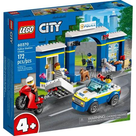 Imagem de Lego city 60370 perseguicao delegacia policia