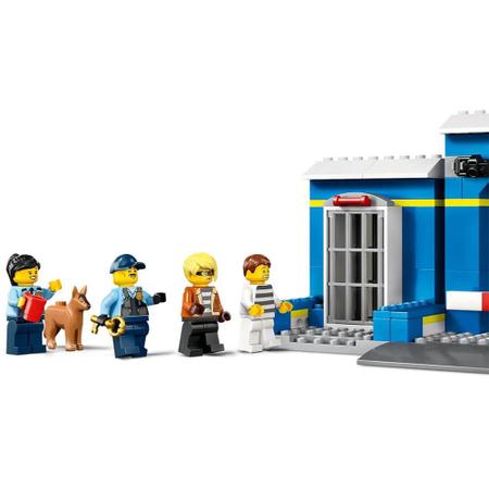 Imagem de Lego city 60370 perseguicao delegacia policia