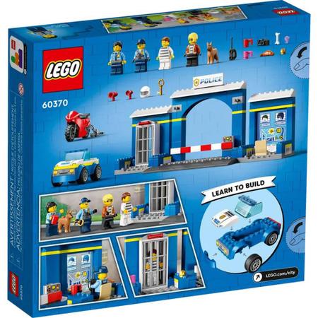 Imagem de Lego city 60370 perseguicao delegacia policia