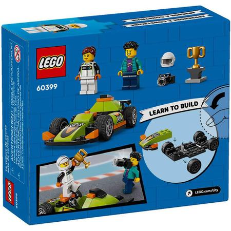 Imagem de Lego city 60399 carro de corrida verde