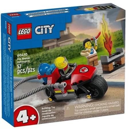 Imagem de Lego City 60410 Motocicleta dos Bombeiros