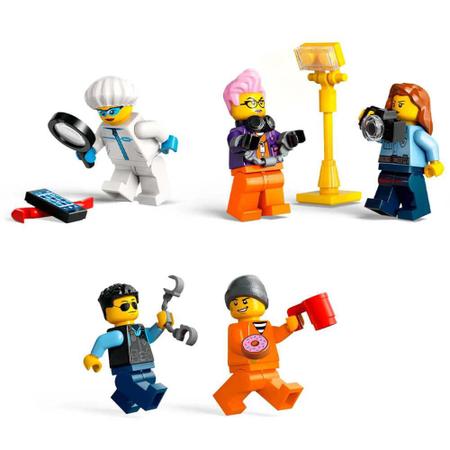 Imagem de Lego city 60418 caminhao de pericia movel da policia