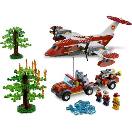 Lego 60217 City Avião De Combate Ao Fogo Cod 360