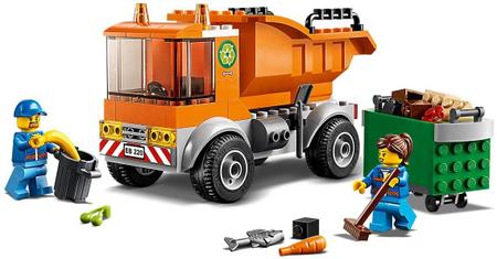 Imagem de LEGO City Kit de construção de caminhão de lixo