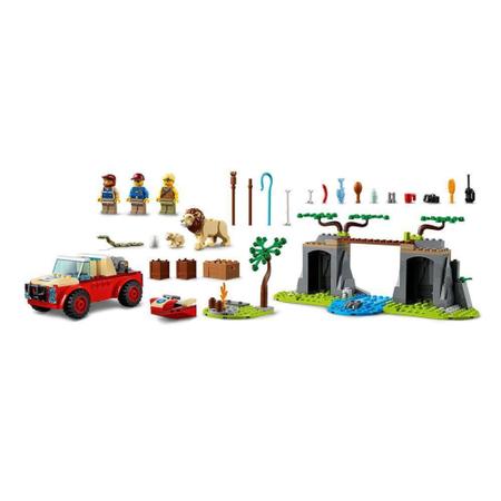 Imagem de LEGO City - Off-Roader para SalvarAnimais Selvagens, 157 Peças - 60301
