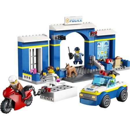 Imagem de LEGO City - Perseguição na Delegacia - 172 Peças - 60377