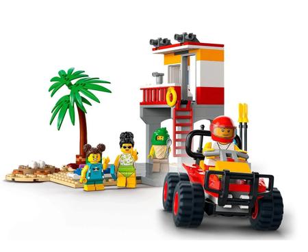 Imagem de Lego City Posto Salva Vidas Da Praia 211 Peças 60328 - Lego