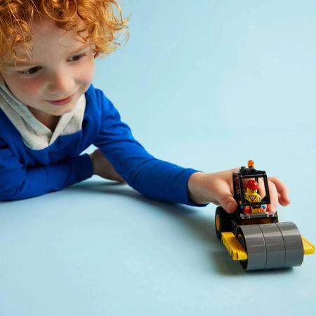 Imagem de Lego City Rolo Compressor de Construção 78 Peças - 60401
