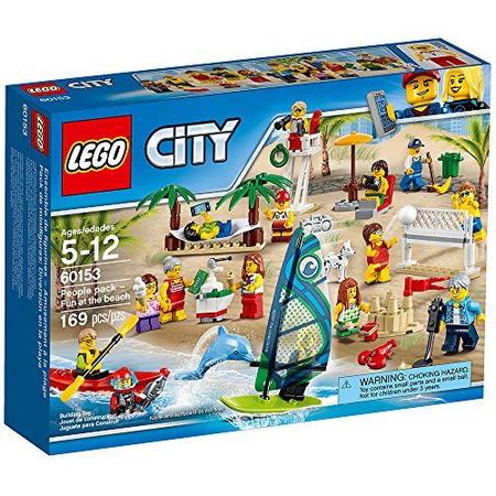 LEGO City Town People Pack Kit de Construção Fun at The Beach