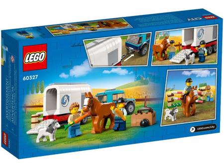 Lego City - Transportador de Cavalos - 196 Peças - 60327 - Lego✓ - Real  Brinquedos