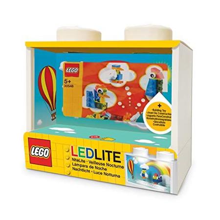 Imagem de Lego Classic 1x2 iluminado Display Luz Noturna com Bird Building Toy - 6,5 "L x 3" W x 6" H