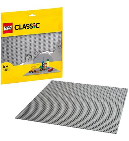 Lego Classic Base Grande De Constru o Cinza 38X38CM 11024