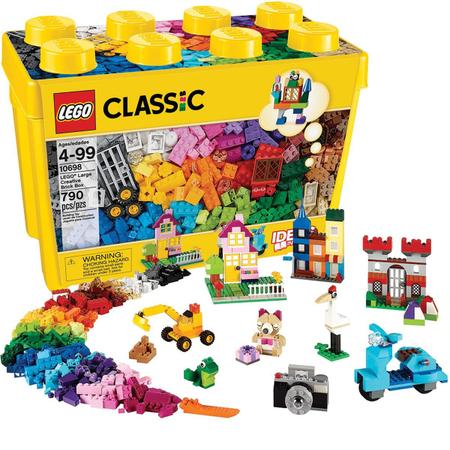 LEGO Classic 790 pçs, Kit Robótica Estrutural Infantil Montagem