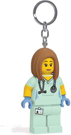 Imagem de Lego Classic Nurse Keychain Light - 3 polegadas Figura Alta