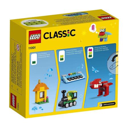 Blocos de Montar Lego Classic Peças e Ideias 123 Peças