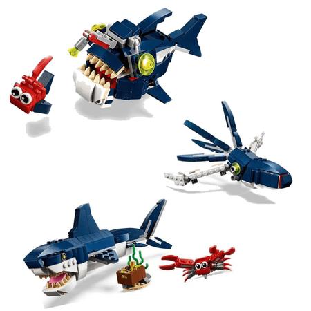LEGO Creator – 3 em 1 – Criaturas Aquáticas – 31088 - RioMar Fortaleza  Online