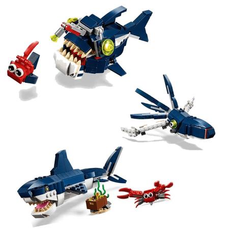 LEGO Creator – 3 em 1 – Criaturas Aquáticas – 31088 - RioMar Fortaleza Online