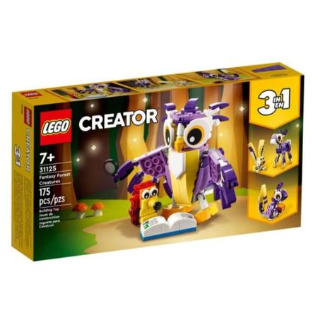 Imagem de Lego Creator 3 em 1 Criaturas Da Floresta Da Fantasia 31125