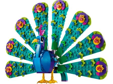 Imagem de Lego Creator 3 em 1 Exotic Peacock 31157 - 355 unidades